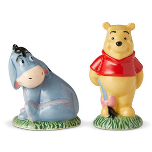 Disney Gift Salt & Pepper Shaker Set: Pooh And Eeyore Disney Gift Salt & Pepper Shaker Set: Pooh And Eeyore