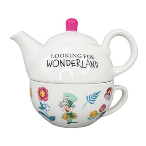 Disney Gift Disney Tea For One Set: Alice In Wonderland - Teapot & Cup Disney Gift Disney Tea For One Set: Alice In Wonderland - Teapot & Cup