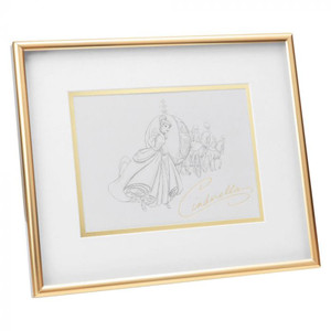 Disney Cinderella framed print artwork detail wall decor