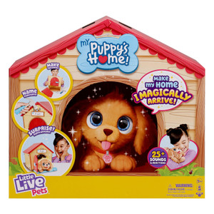 Shop Little Live Pets My Puppy's Home Playset at Peekaboo Baby Australia