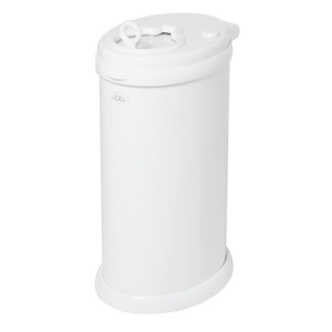 Ubbi Baby Diaper Bin - White
