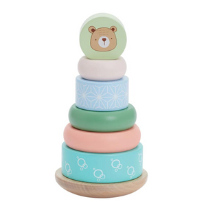 Bubble Wooden Bear Stacking Rings Bubble Wooden Bear Stacking Rings