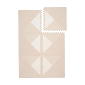 Toddlekind Prettier Puzzle Playmat - Kyte - Mocha | Peekaboo Baby