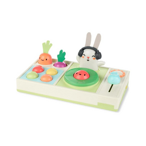 Skip Hop Farmstand Let the Beet Drop DJ Set baby toy front view