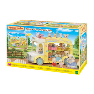 Sylvanian Families Rainbow Fun Nursery Bus Sylvanian Families Rainbow Fun Nursery Bus