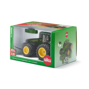 Siku John Deere 8R 410 on Duals Diecast - 1:32 Scale Siku John Deere 8R 410 on Duals Diecast - 1:32 Scale