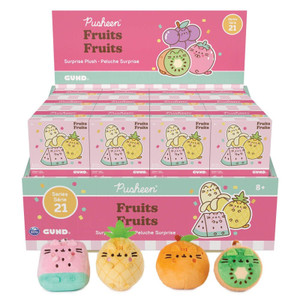 Pusheen Blind Box: Fruits Series #21 - Assorted Mystery - Official Pusheen | Peekaboo Baby