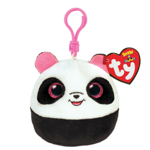 TY Squishy Beanies Bamboo the Panda Clip | Peekaboo Baby
