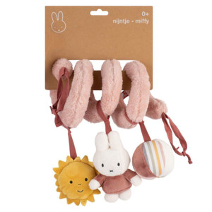 Miffy Fluffy Spiral Toy - Pink Miffy Fluffy Spiral Toy - Pink