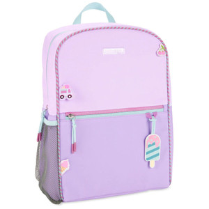 Skip Hop Wander Sweet Treats Kids Backpack front view sweets lollipop print
