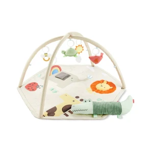 Skip Hop Geometric Wonders Activity Gym machine washable mat folded