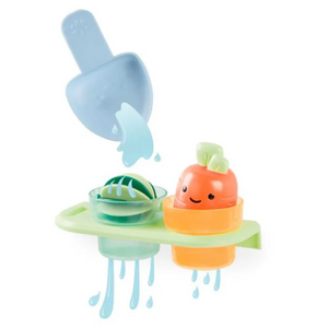 Skip Hop Tub to Table Plant Splash Set plant cafe pieces filling with water