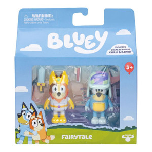 Bluey S12 Figurine Set 2 Pack - Fairytale Bluey S12 Figurine Set 2 Pack - Fairytale
