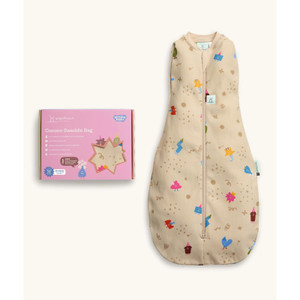 ergopouch ergoCocoon Swaddle Sleep Bag 1 TOG Birthday Blob product flat lay