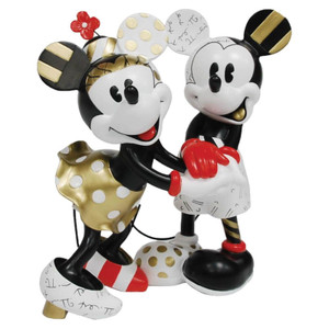 Disney by Britto Large Figurine - Midas Mickey & Minnie 20cm