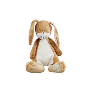 Guess How Much I Love You large Big Nutbrown Hare plush toy with embroidered Love You foot