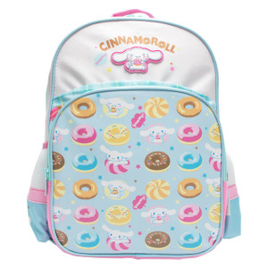 Cinnamoroll Donut Design School Backpack - main view | Peekaboobaby