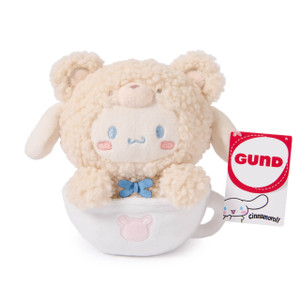 Cinnamoroll Cafe Latte Bear Plush Toy - 15cm - main view | Peekaboobaby