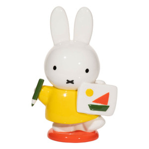 Miffy Art Class Ceramic Figurine - main view | Peekaboobaby