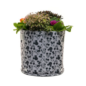 Jardinopia Mickey & Minnie Mouse Small Grey Fabric Eco-Pot - main view | Peekaboobaby