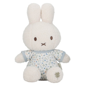 Miffy Lucky Leaves Dress Medium Plush Toy - 30cm - main view | Peekaboobaby