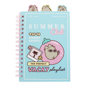 Pusheen Tropical Vacation A4 Project Notebook - main view | Peekaboobaby