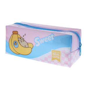 Pusheen Fruits PVC Pencil Case - main view | Peekaboobaby