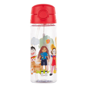 Play School Kids Drink Bottle with Straw - 500ml - main view | Peekaboobaby