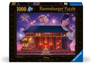 Ravensburger - Disney Castle Mulan Puzzle 1000 Pieces - completed puzzle image