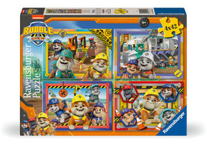 Ravensburger - Rubble & Crew Bumper Pack Puzzle 4x42 Pieces - box front