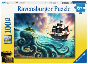 Ravensburger - Octopus Treasure 100 pieces - box front