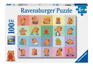 Ravensburger - Capybara 100 pieces - box front