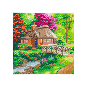 Diamond art kit box front showing design preview