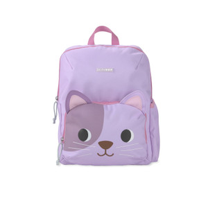 Skip Hop Besties Squad Backpack Cat character front view on white background showing adjustable padded straps
