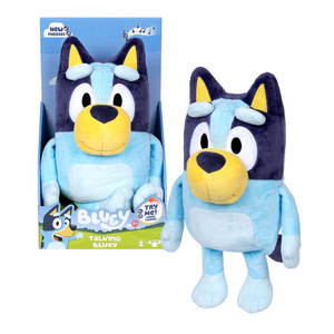 Bluey S13 Talking SFX Plush - Bluey - front-facing product shot on white background