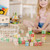 Melissa & Doug ABC/123 Wooden Blocks & Pouch