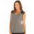 Angel Maternity Petal Nursing Tank in Grey