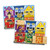 Close-up of open latch on Melissa & Doug Wooden Latches Board revealing hidden picture underneath