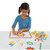 Melissa & Doug Wooden Magnetic Pattern Blocks
