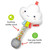 Skip Hop Silver Lining Rainstick Rattle cloud design soft texture