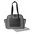 Skip Hop Madison Square Diaper Tote showing insulated bottle pockets side by side
