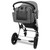 Skip Hop Madison Square Diaper Tote interior pockets and organisation layout