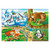 Ravensburger Animals In The Zoo Puzzle 2x12pc completed puzzles