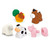 K's Kids Pop Blocs Farm Animals -  Horse, cow, sheep, pig, and hen K's Kids Pop Blocs Farm Animals -  Horse, cow, sheep, pig, and hen