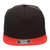 LegendLife Chino Snapback Trucker Cap - Black+Red