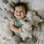 Bunnies By The Bay Wee Bunny Toy - Pink - close-up detail | Peekaboobaby