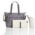 Storksak Expandable Tote Grey stroller clips