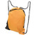 Plain Drawstring Wet Bag/Library Bag - Orange