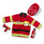 Child wearing Melissa & Doug firefighter chief dress up costume for role play