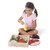 Melissa & Doug wooden cutting food set with velcro fruit and vegetable pieces